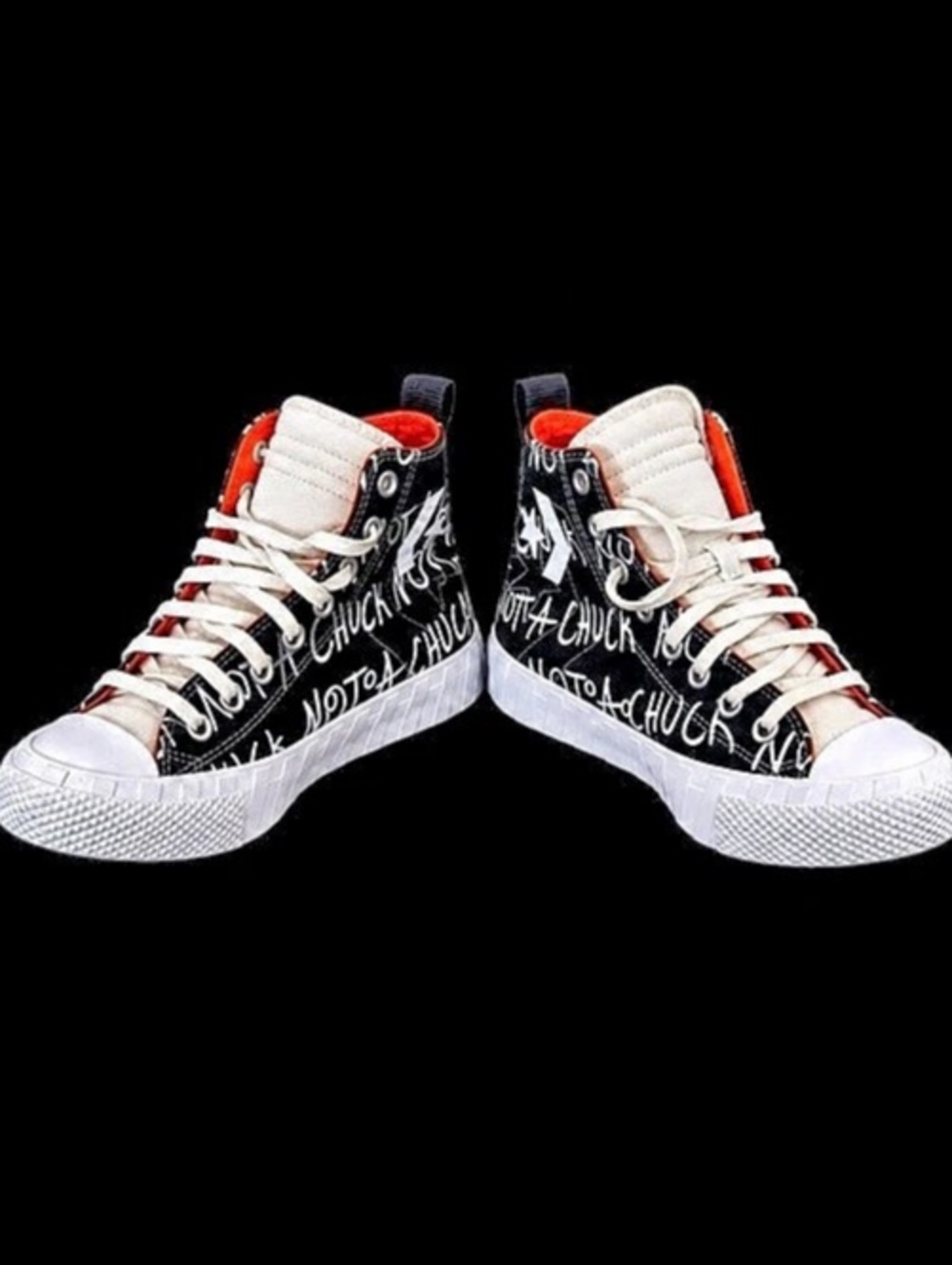 Converse UNT1TL3D Hi 'Not a Chuck - Black' Sneakers